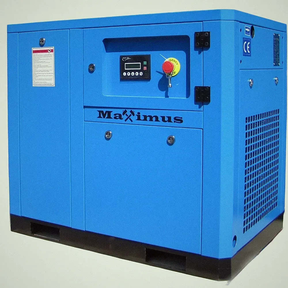 2025 Maximus 10 HP Rotary Screw Air Compressor 460V Three Phase 38.8 CFM