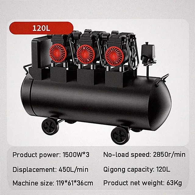 220V 12L/18L/30L/50L Air Compressor Portable Air Compressor Spray Painting