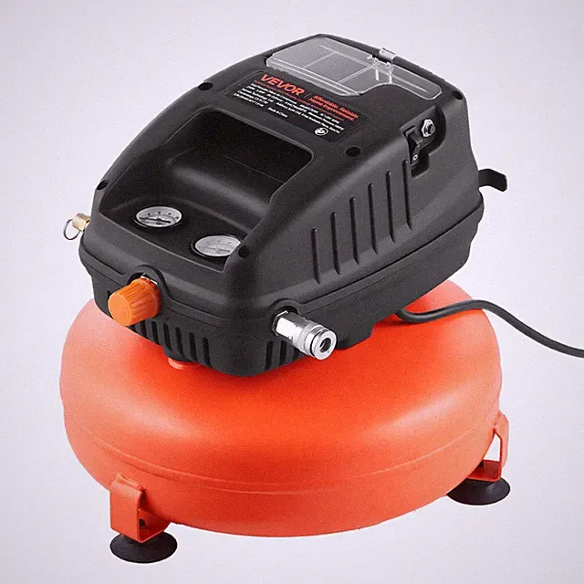 3 Gallon Air Compressor 1/3HP 0.54CFM @ 90PSI Portable Pancake Air Compres
