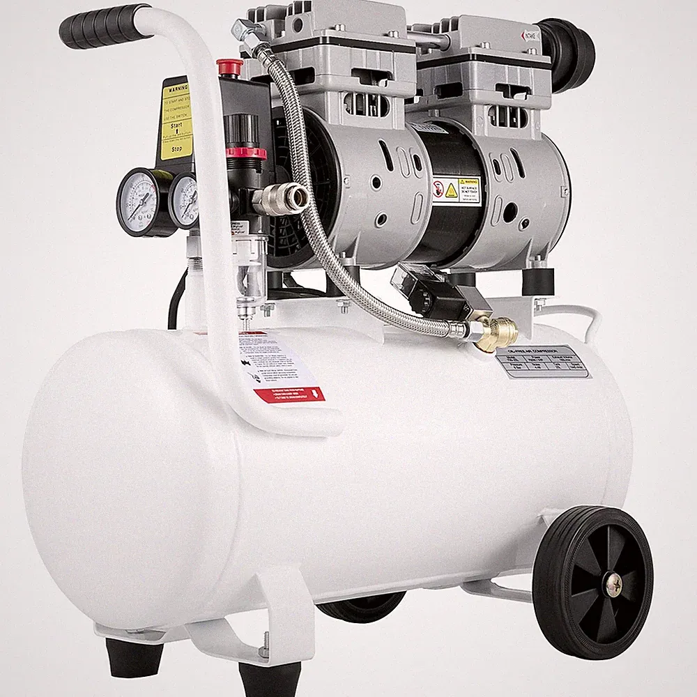 Air Compressor 6.6 Gallon, Portable Air Compressor 1 HP, Oil Free Air Compressor