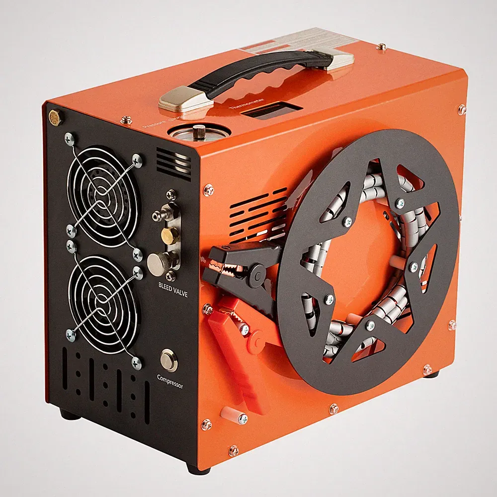 PCP Air Compressor 4500PSI/30Mpa Built-in Converter DC12V/AC120V Auto-Stop